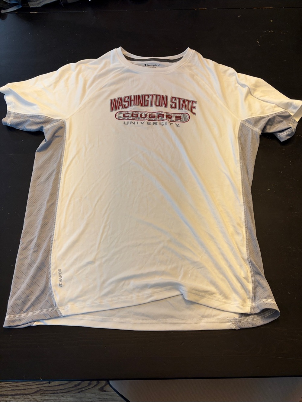 Champion White Washington State Cougars Athletic Short-Sleeve Tee
